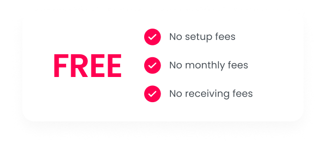 Free, easy account setup