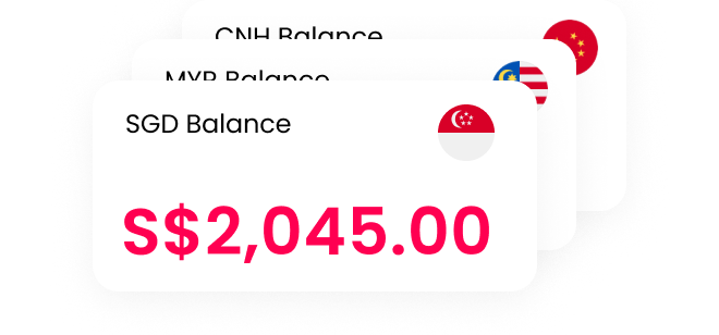Local receiving accounts
